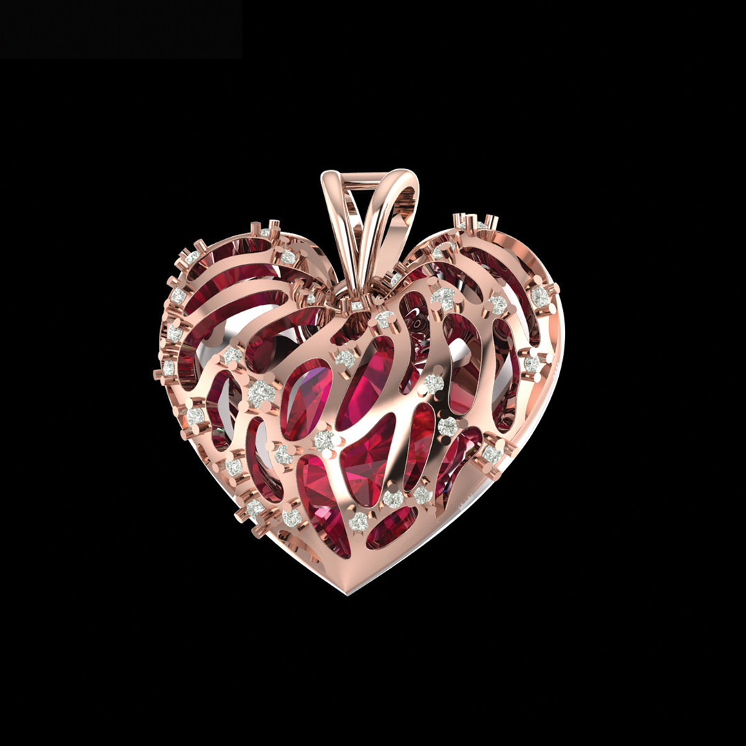Aarohi Heart Pendant