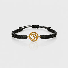 Om Aura Gold Bracelet