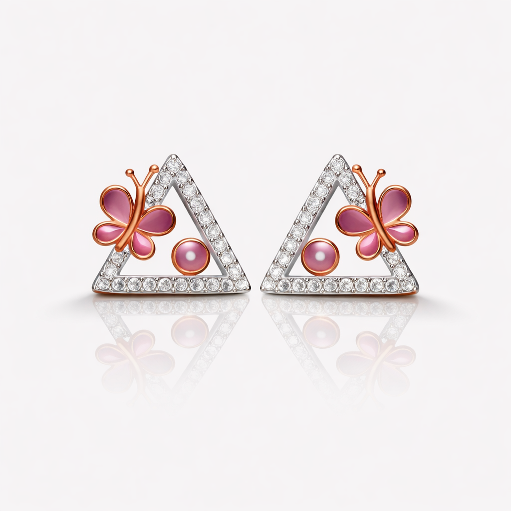 Blossom Triangle Elegance Necklace