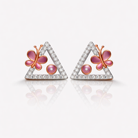 Blossom Triangle Elegance Necklace