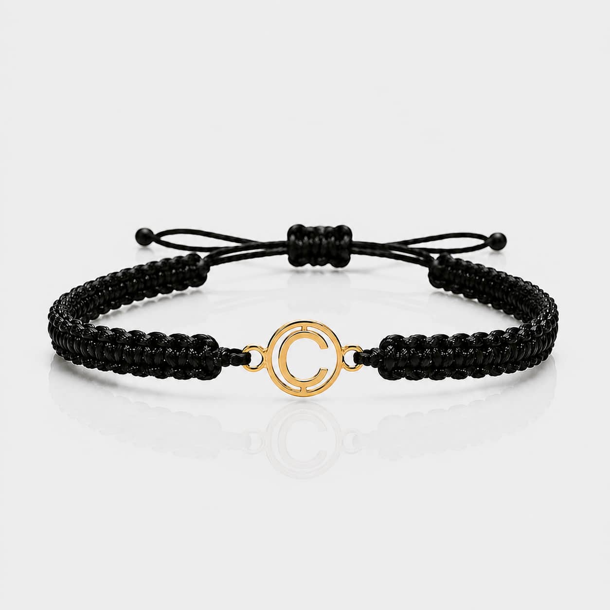 Gold Rush Initials Bracelet