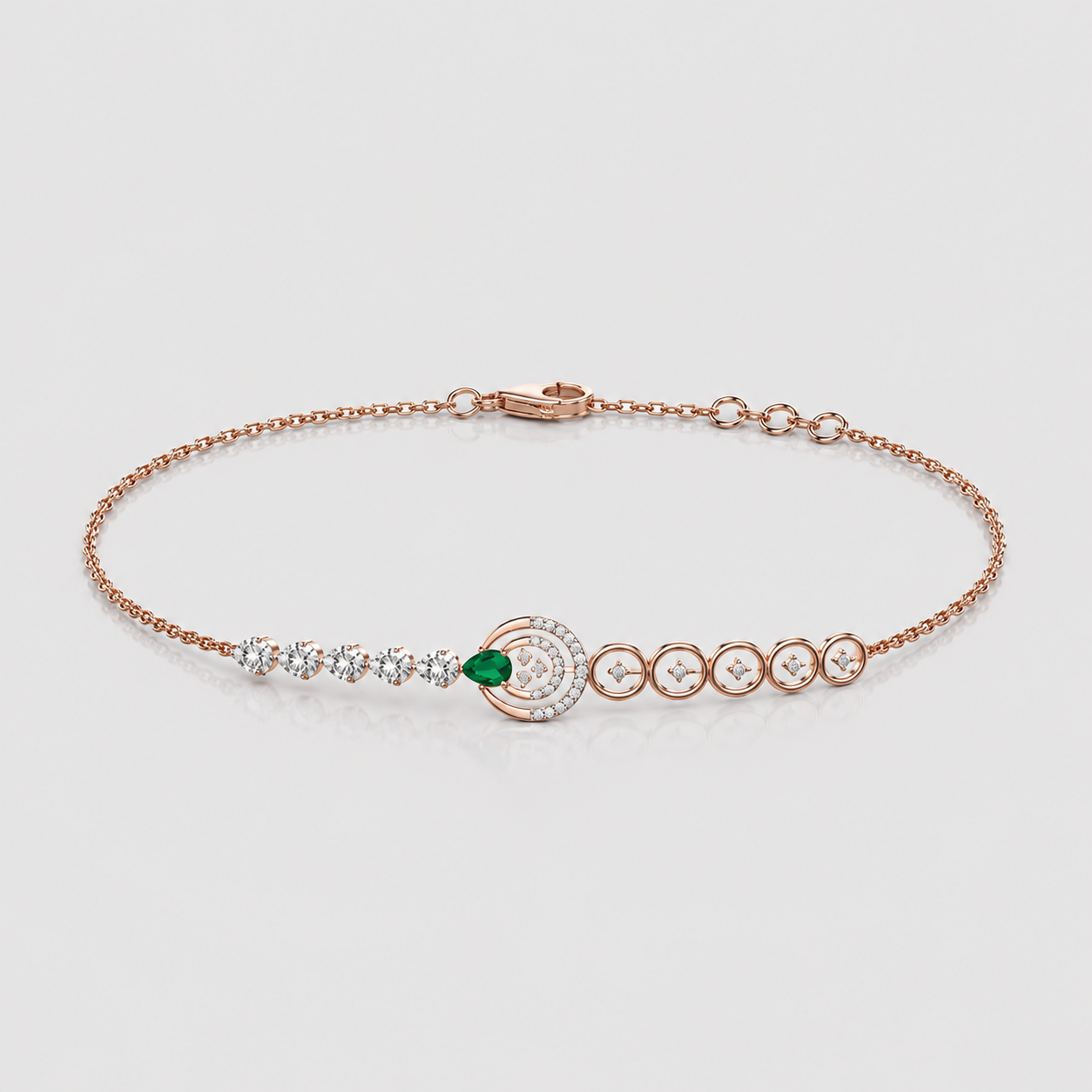 Emerald Aura Bracelet