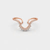 Celestial Curve Diamond Ring