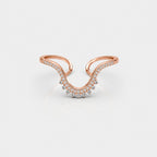Celestial Curve Diamond Ring