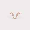 Serpentine Spark Diamond Ring