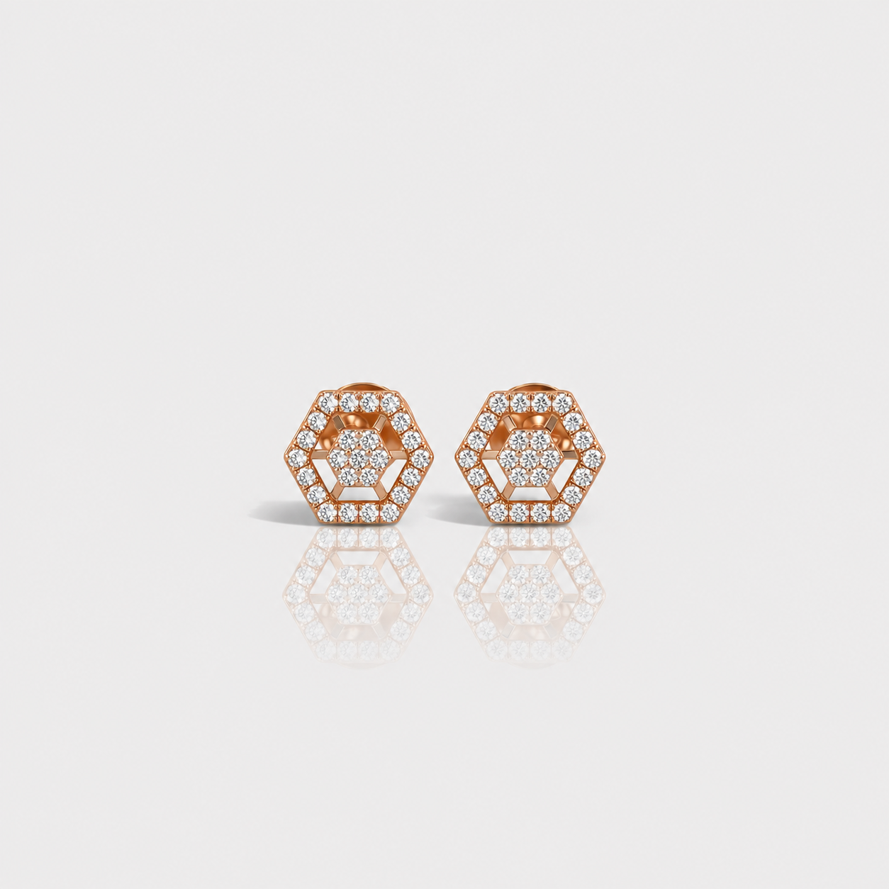 Honeycomb Glow Set Earring