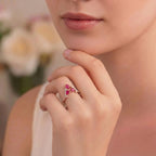 Scarlet Vine Diamond Ring