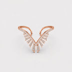 Aurora Wing Diamond Ring