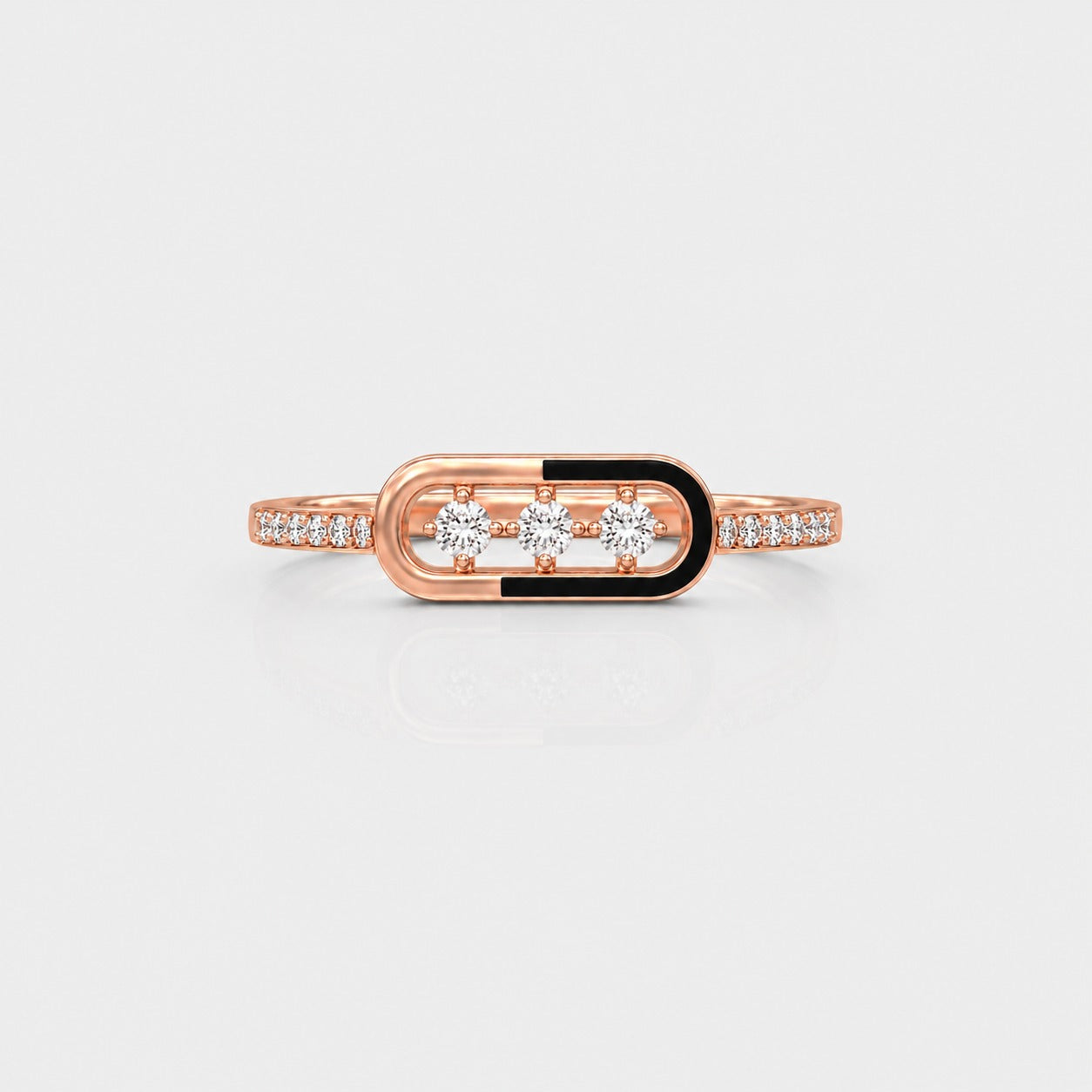 Orbit Trio Diamond Ring