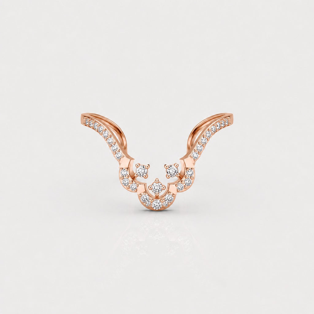 Celeste Curve Diamond Ring