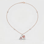 Blossom Triangle Elegance Necklace