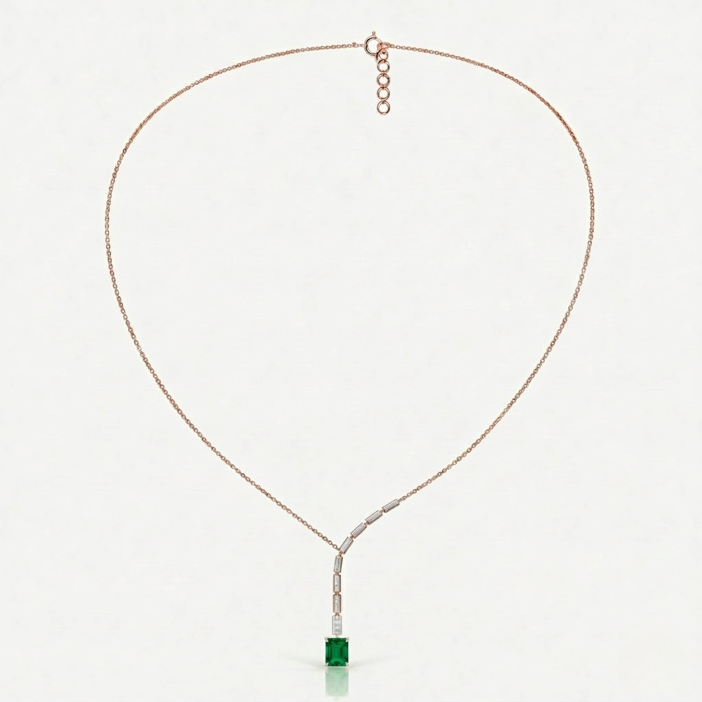 Emerald Melody Diamond Set