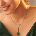 Emerald Melody Diamond Set