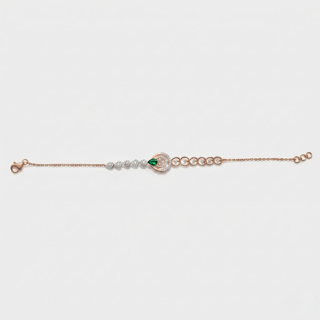 Emerald Aura Bracelet