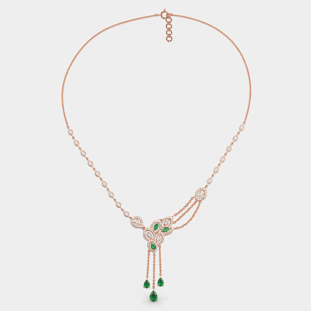 The dream princess necklace and earring set