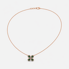 EMERALD CLOVER WHISPER PENDANT