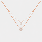Celestial Layers Diamond Necklace