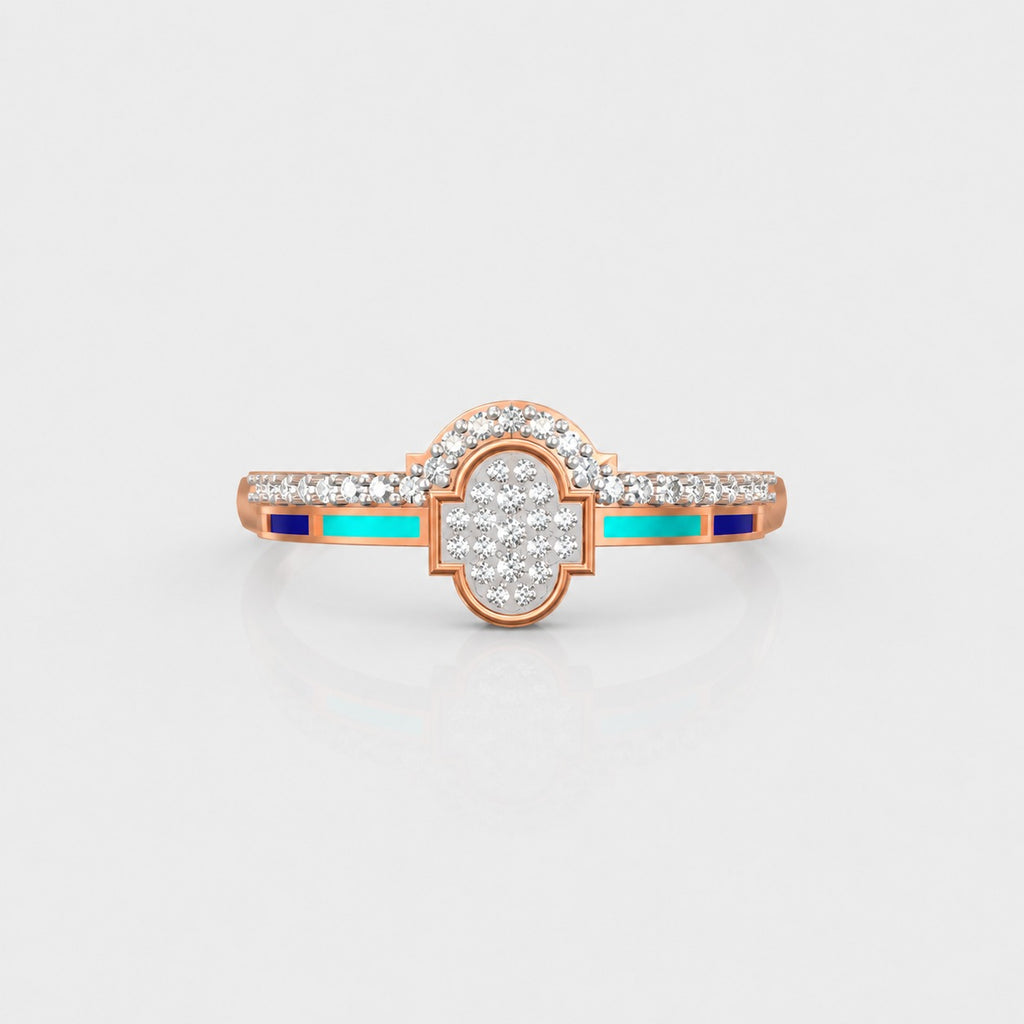 Regal Mosaic Diamond Ring