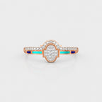 Regal Mosaic Diamond Ring