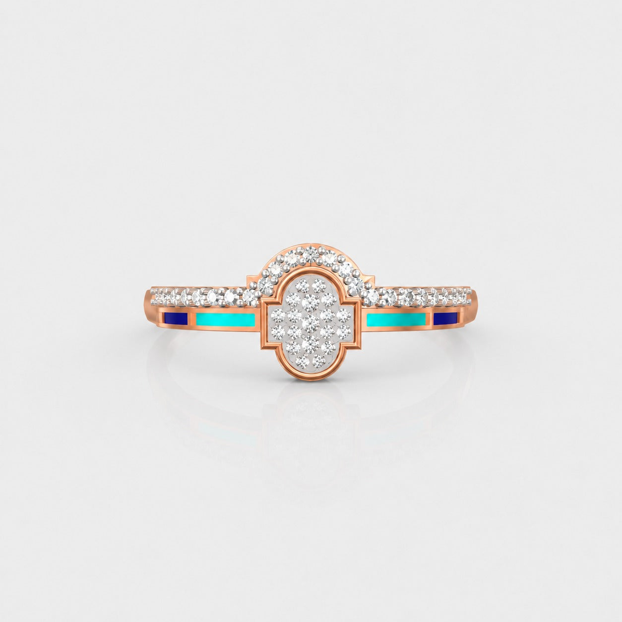 Regal Mosaic Diamond Ring