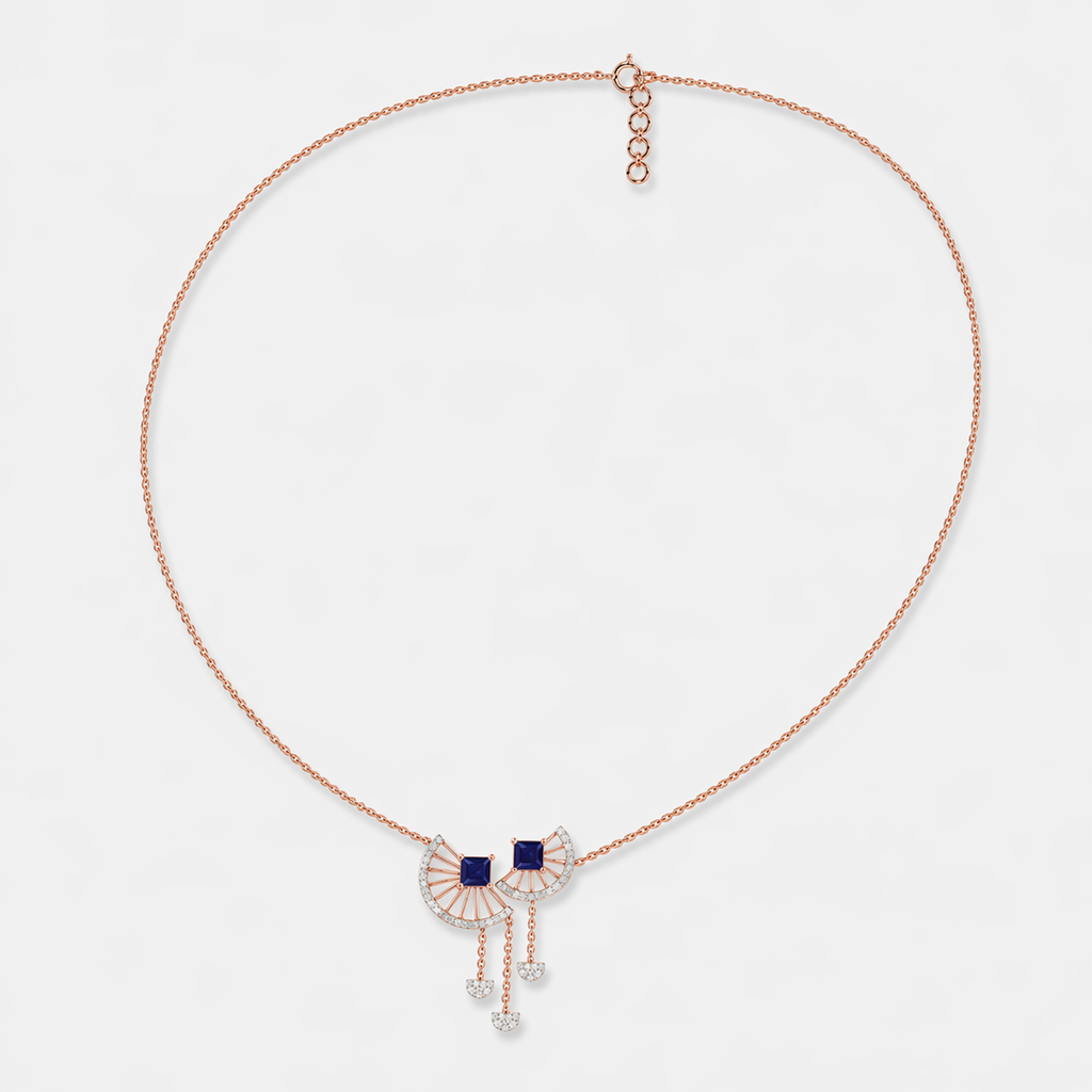 Midnight Orbit Sapphire Set