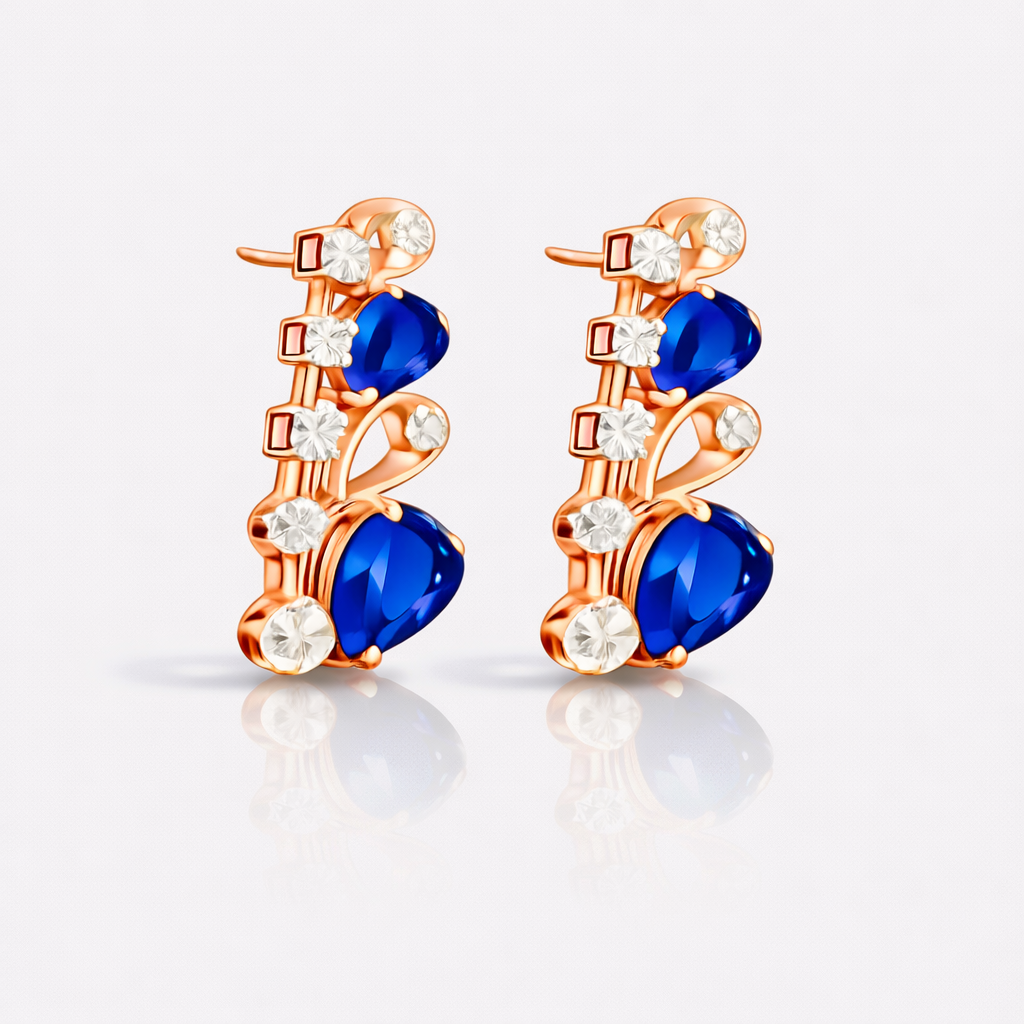 The Blue Empress Earrings