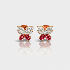 Butterfly Charm Earrings