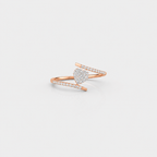 Heart Embrace Diamond Ring