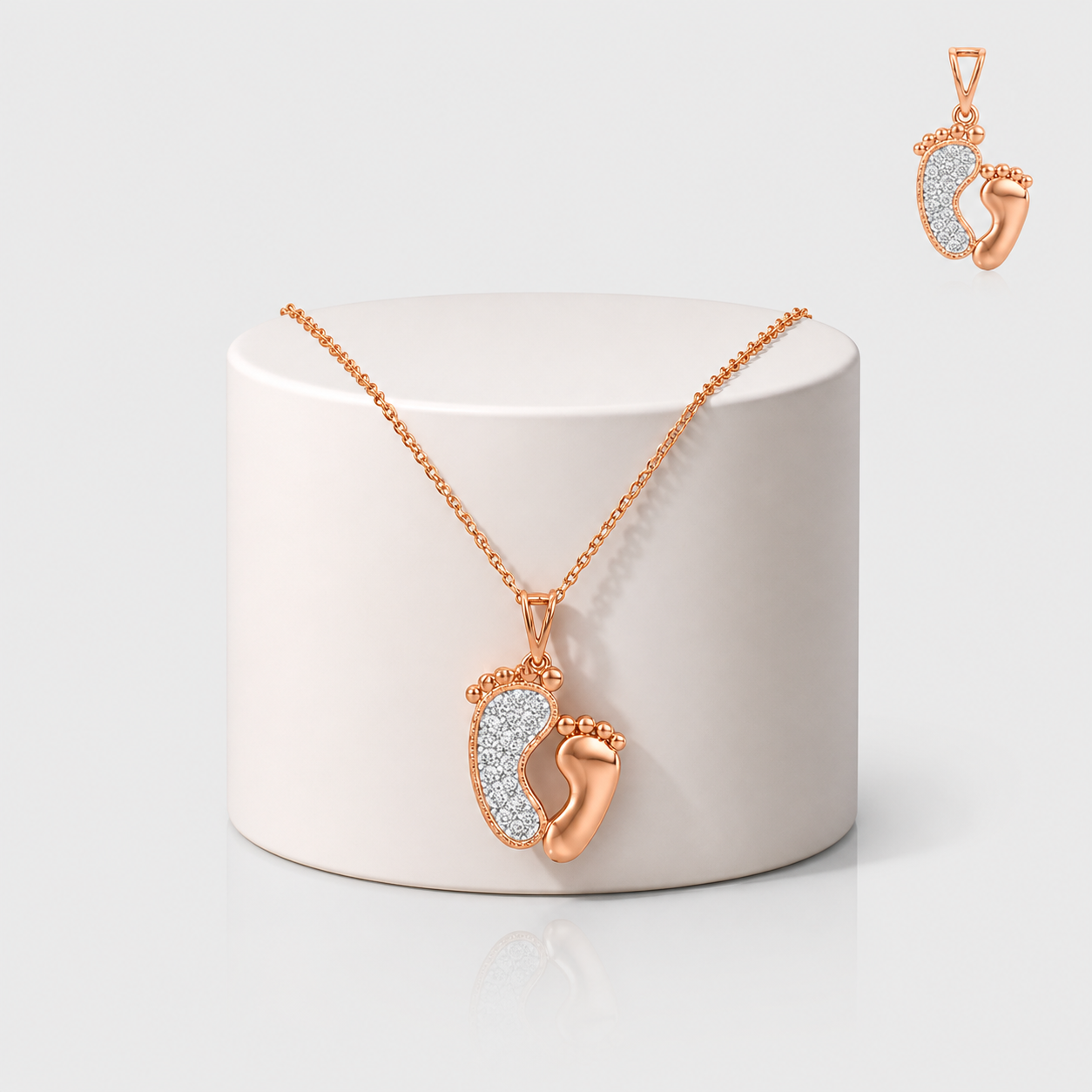 Tiny Steps of Love Pendant