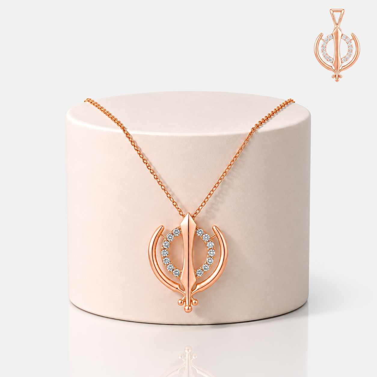 Divine Khanda Grace Pendant