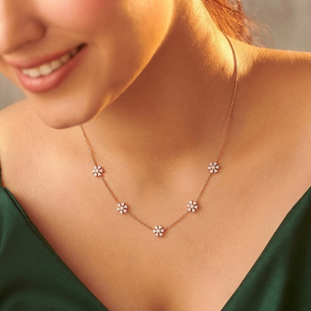 Daisy Sparkle Necklace