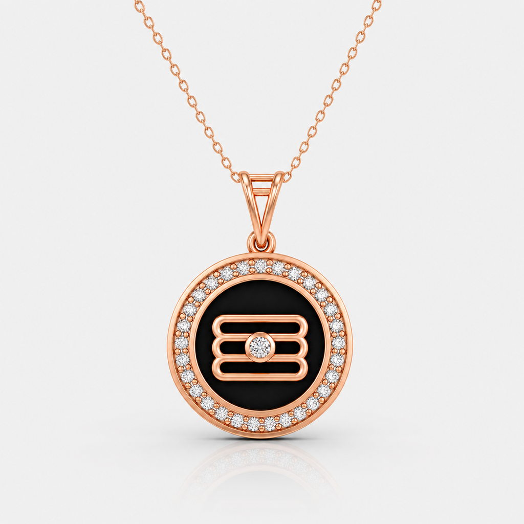 Shiv Shakti Halo Pendant