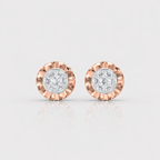 Sunflare Blossom Diamond Studs