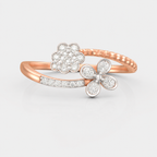 Blossom Duo Diamond Ring