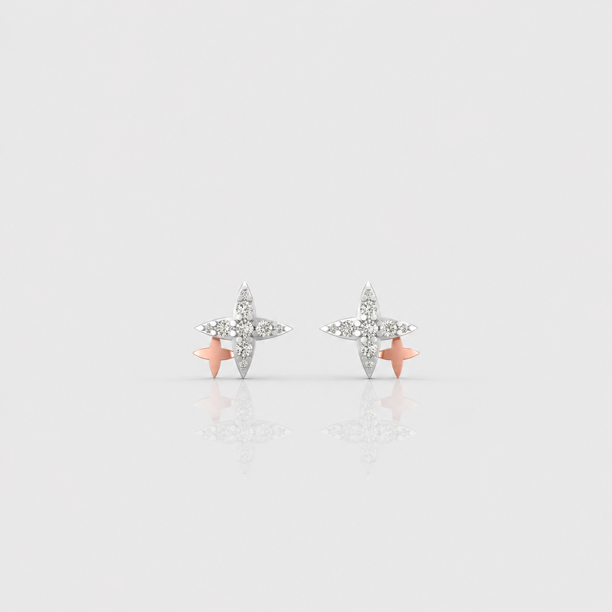 Celestial Cross Spark Studs