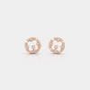 Stellar Flower Diamond Studs