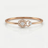 Linked Hexa Geo Diamond Cuff