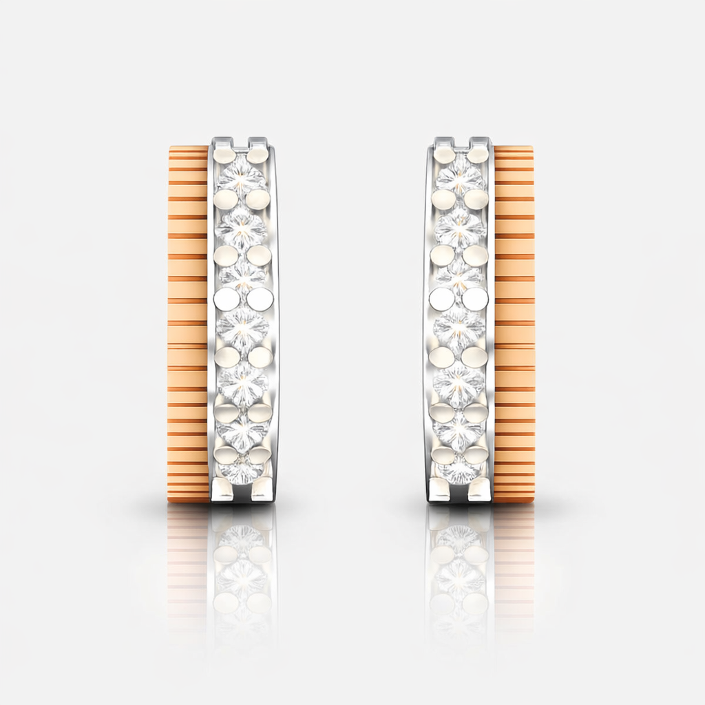 Dual Tone Radiance Hoops