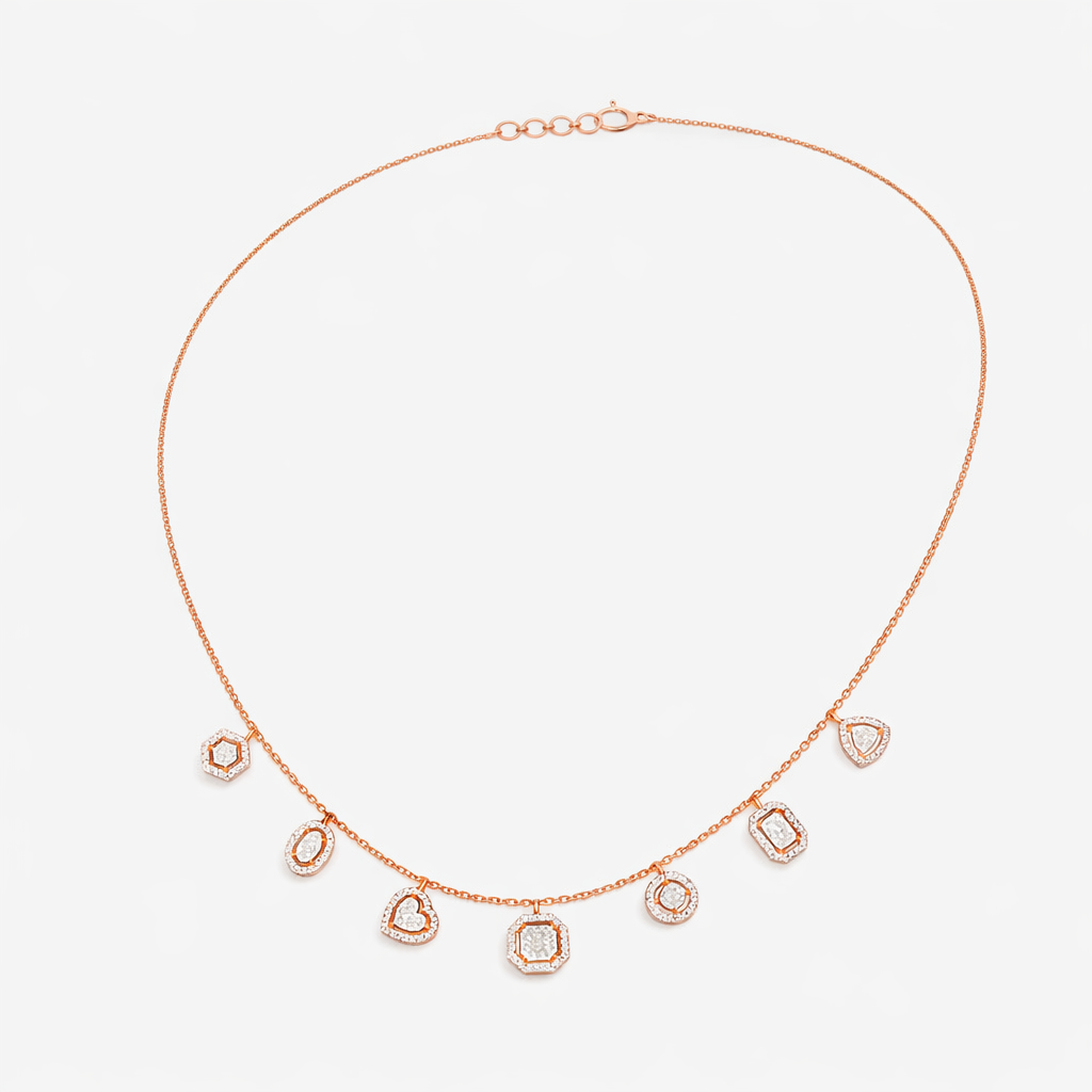 Mosaic Charm Necklace