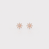 Starlit Bloom Diamond Studs