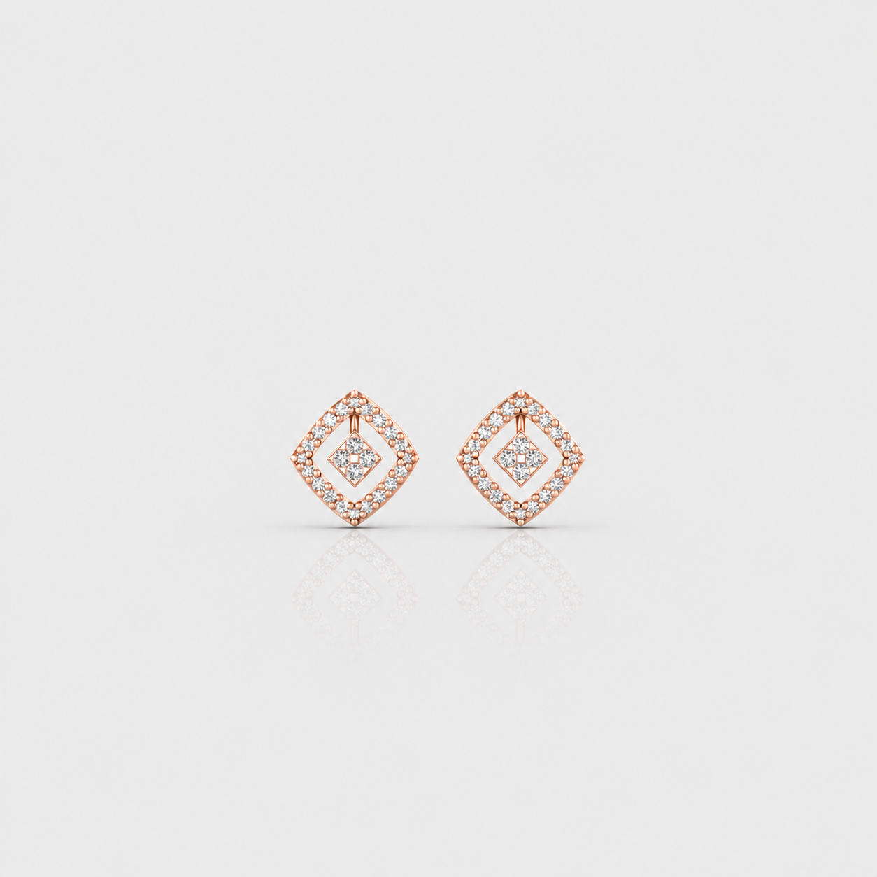 Lattice Charm Earring