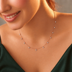 Celeste Drop Necklace