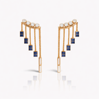 Cascade Diamond Fringe Earrings