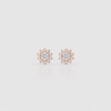 Sun Bloom Diamond Studs