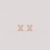 Flutter Glow Butterfly Studs
