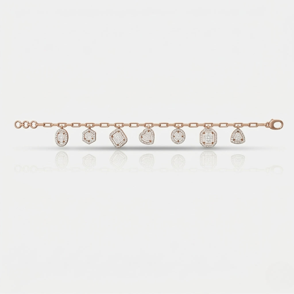 Mosaic Charm Bracelet
