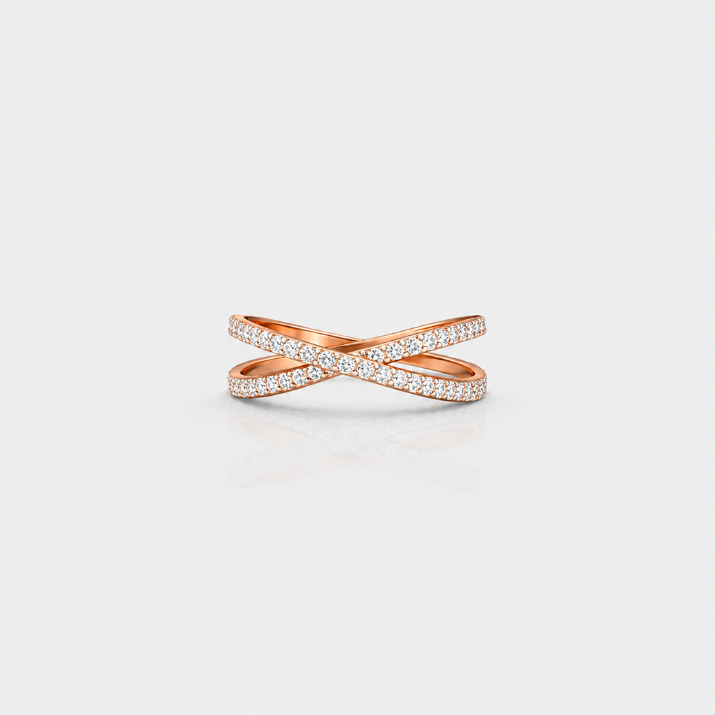 Infinity Crisscross Ring