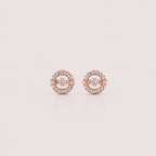 Eclipse Halo Diamond Studs