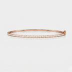 Tennis Line Diamond Bangle