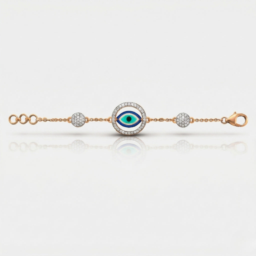 Nazar Aura Diamond Bracelet